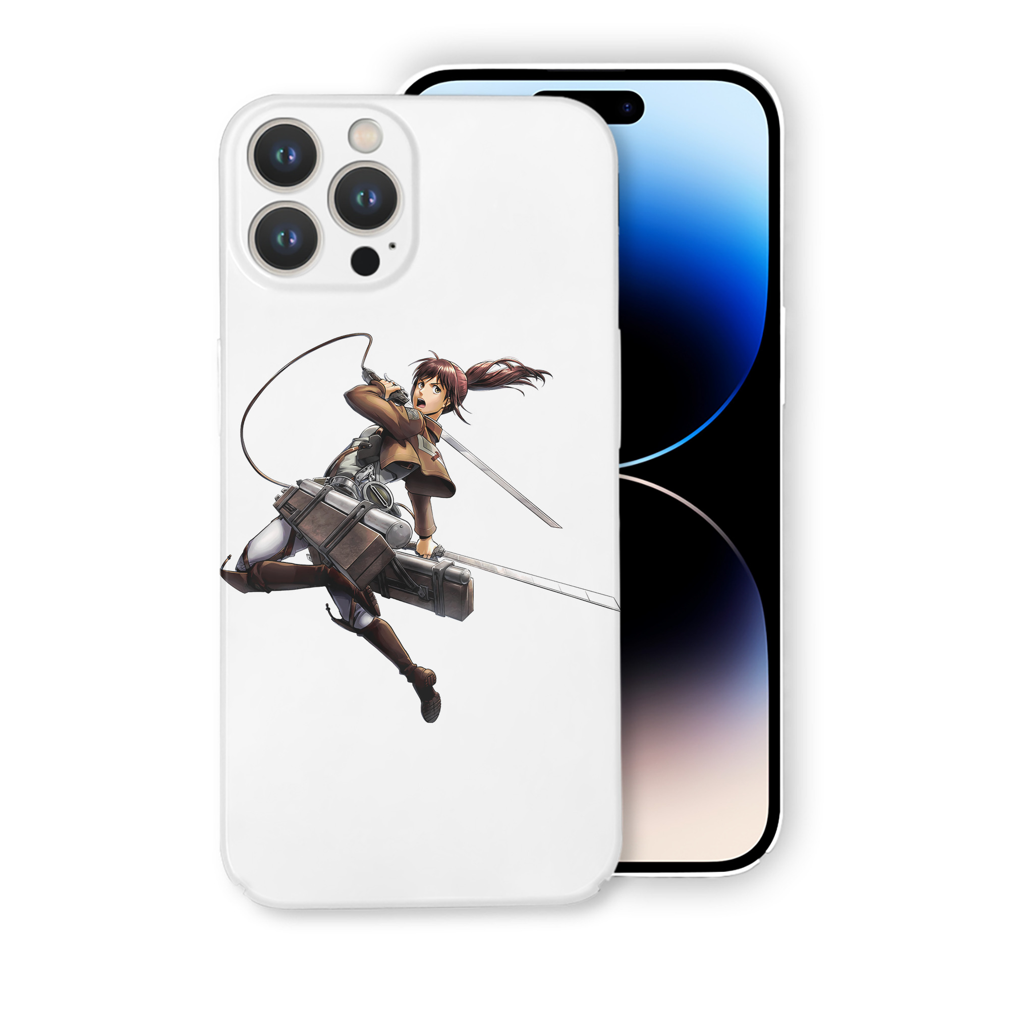（画像用） 進撃の巨人 サシャ·ブラウス Attack on Titan Sasha Blaus 【iPhone 14シリーズ対応】ハードケース